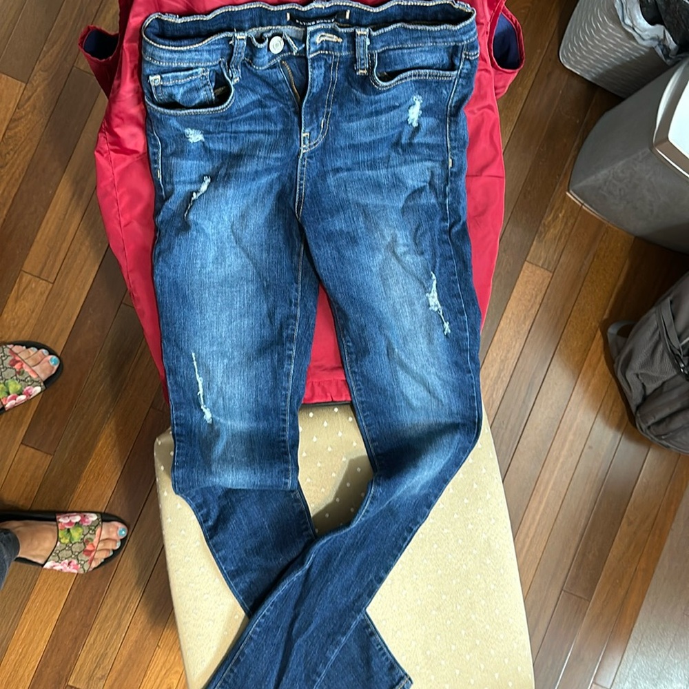 Flying Monkey distressed skinny jeans size 25